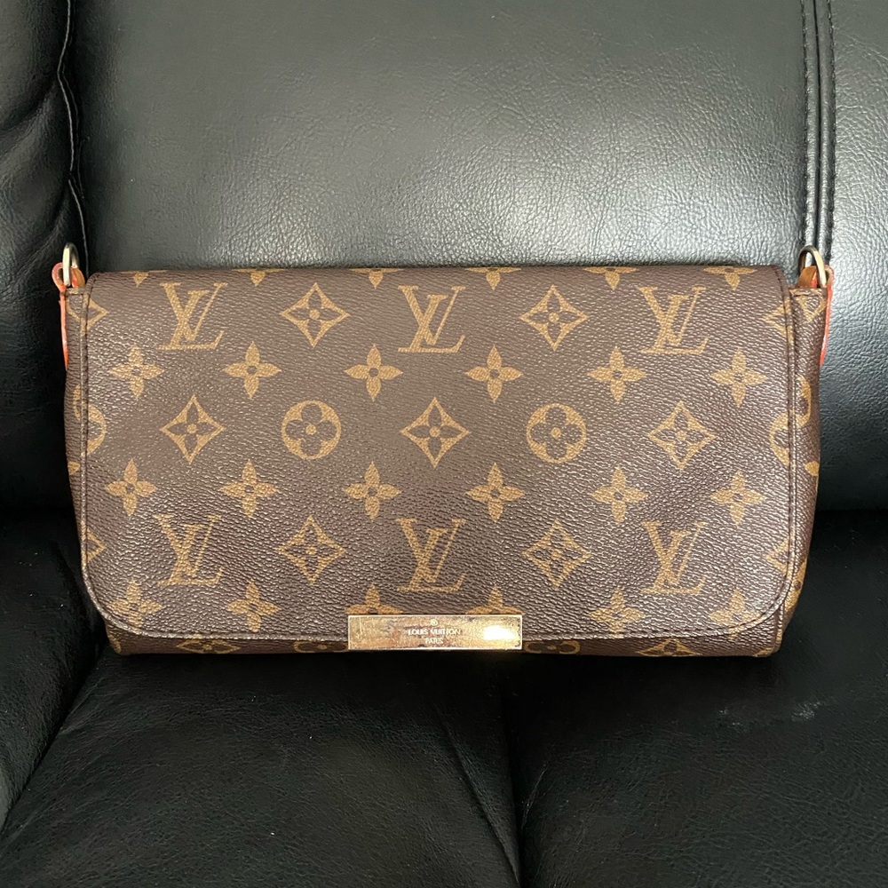 Louis Vuitton Classic Brown Monogram Clutch